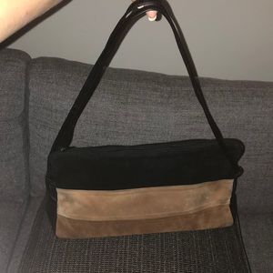 Nancy Bacich vintage suede Purse